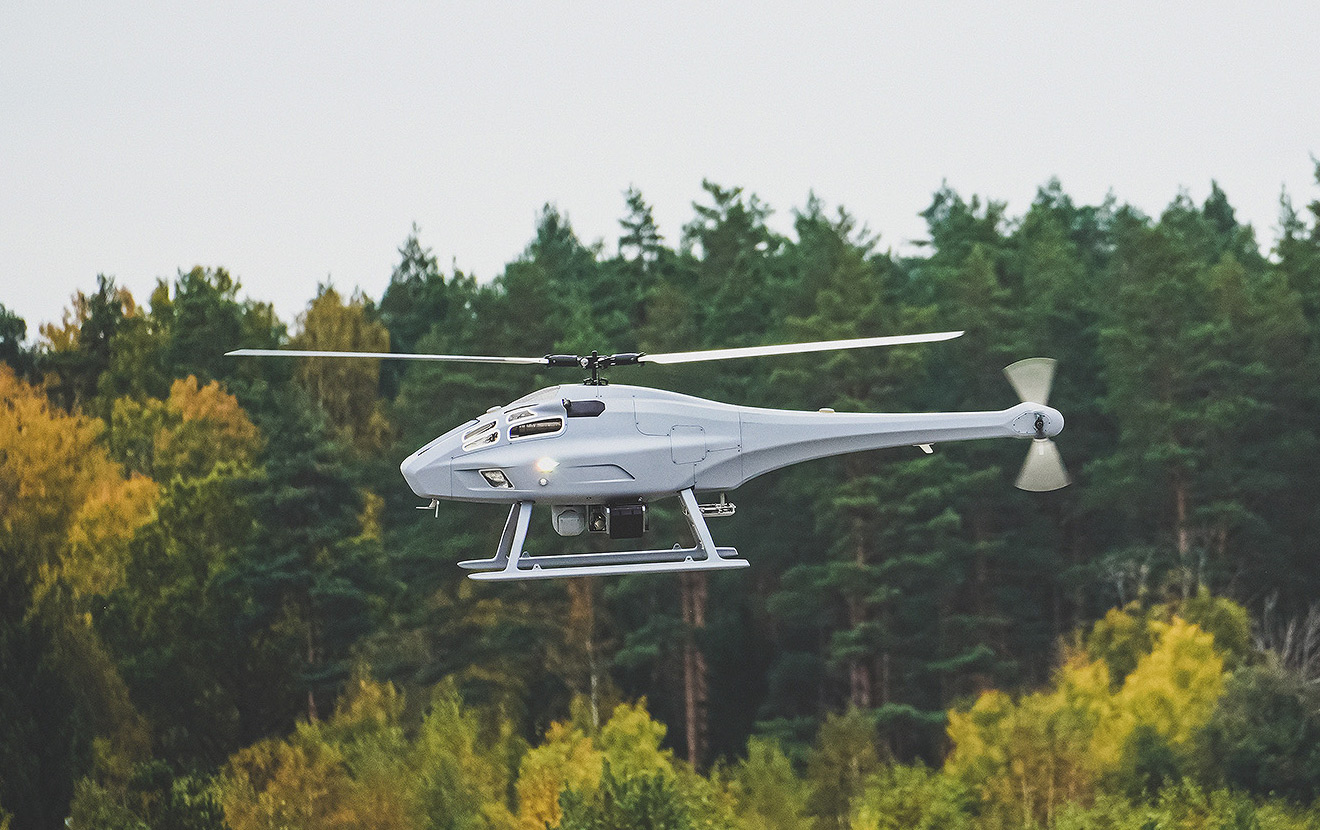 Skeldar v-200 unmanned aerial vehicle